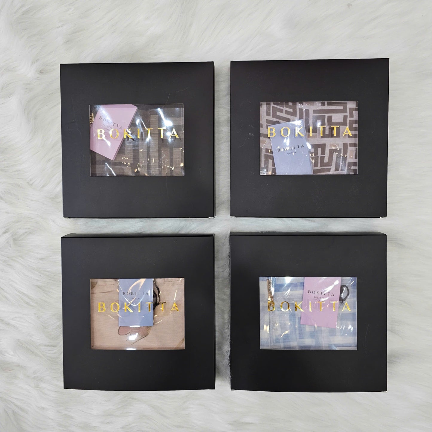 Bokitta Inspired Hearts Gray Collection - Free Box (16BB5)