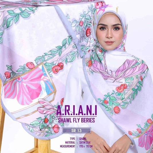 Ariani Shawl Fly Beries 3 Colors (SR) RM9