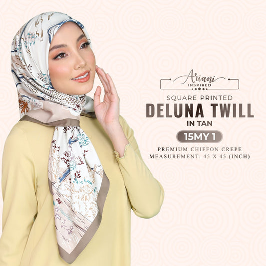 Ariani Inspired Deluna Twill Printed SQ Collection