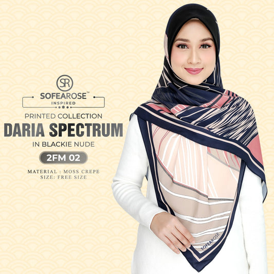 Sofearose Printed Daria Spectrum Bawal Express Instant Collection