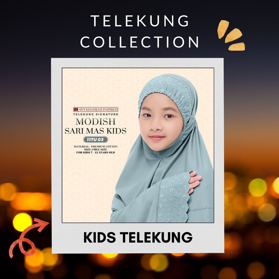 2025 Kids Telekung Collection