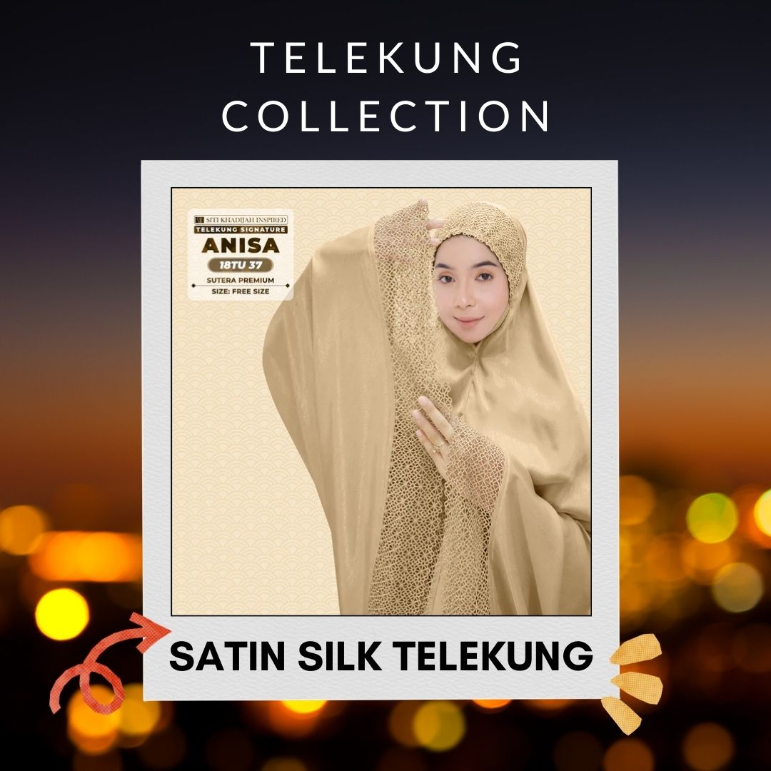 2025 Telekung Satin Silk BEST PRICE