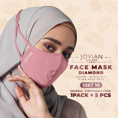 Jovian Face Mask Diamond New Collection RM5