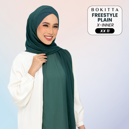 Bokitta Inspired Plain Collection In Forest Green - Free Box