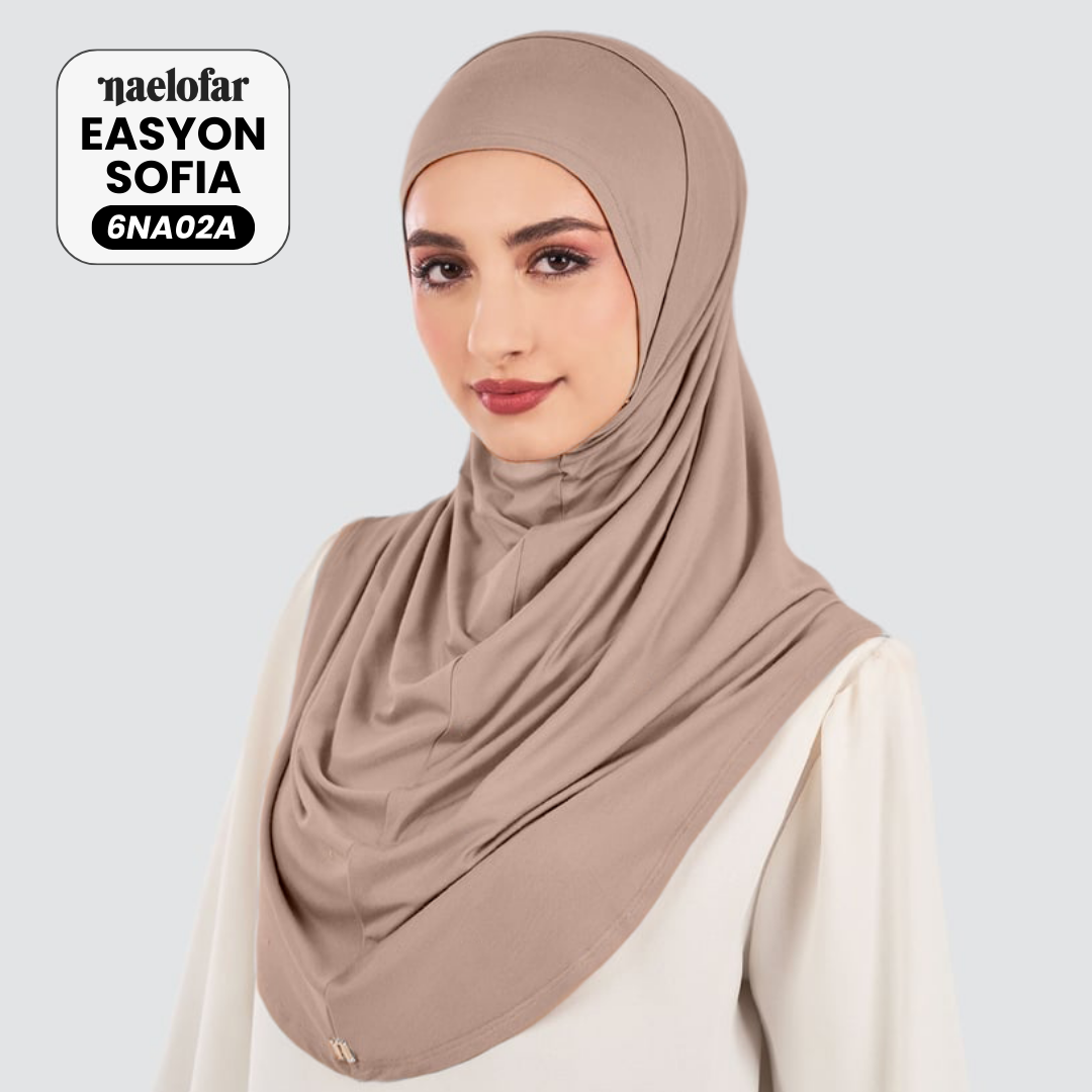 Naelofar Inspired Instant Easyon Sophia Cotton Lycra Collection (6NA)