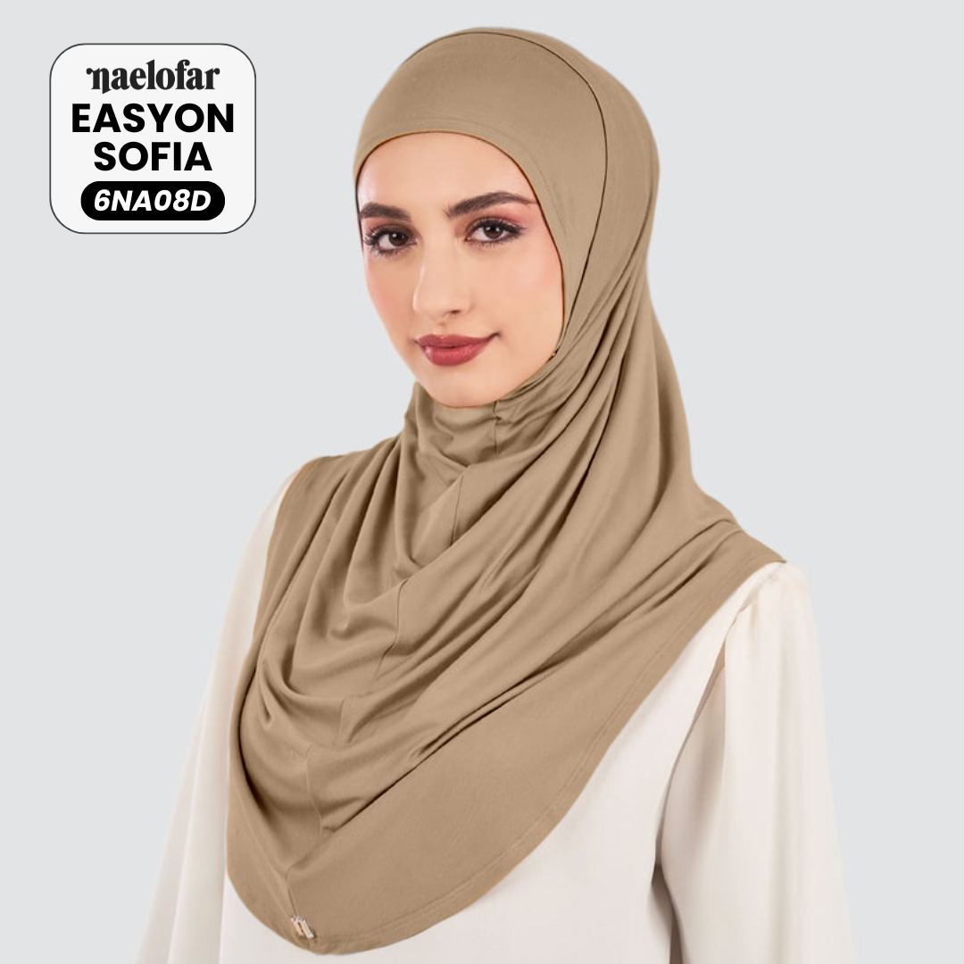Naelofar Inspired Instant Easyon Sophia Cotton Lycra Collection (6NA)
