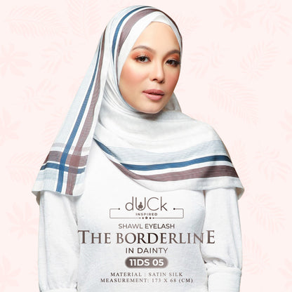 The Borderline dUCk Shawl Eyelash Collection RM14