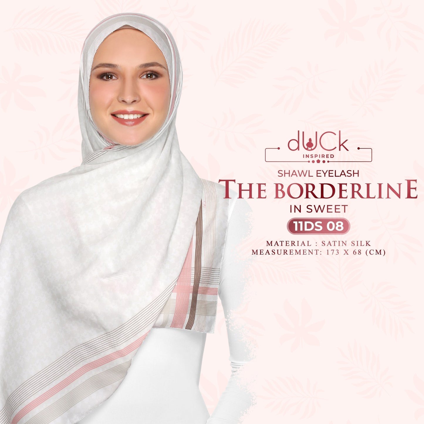 The Borderline dUCk Shawl Eyelash Collection RM14