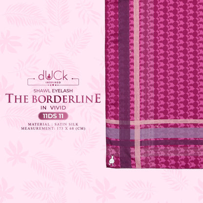 The Borderline dUCk Shawl Eyelash Collection RM14