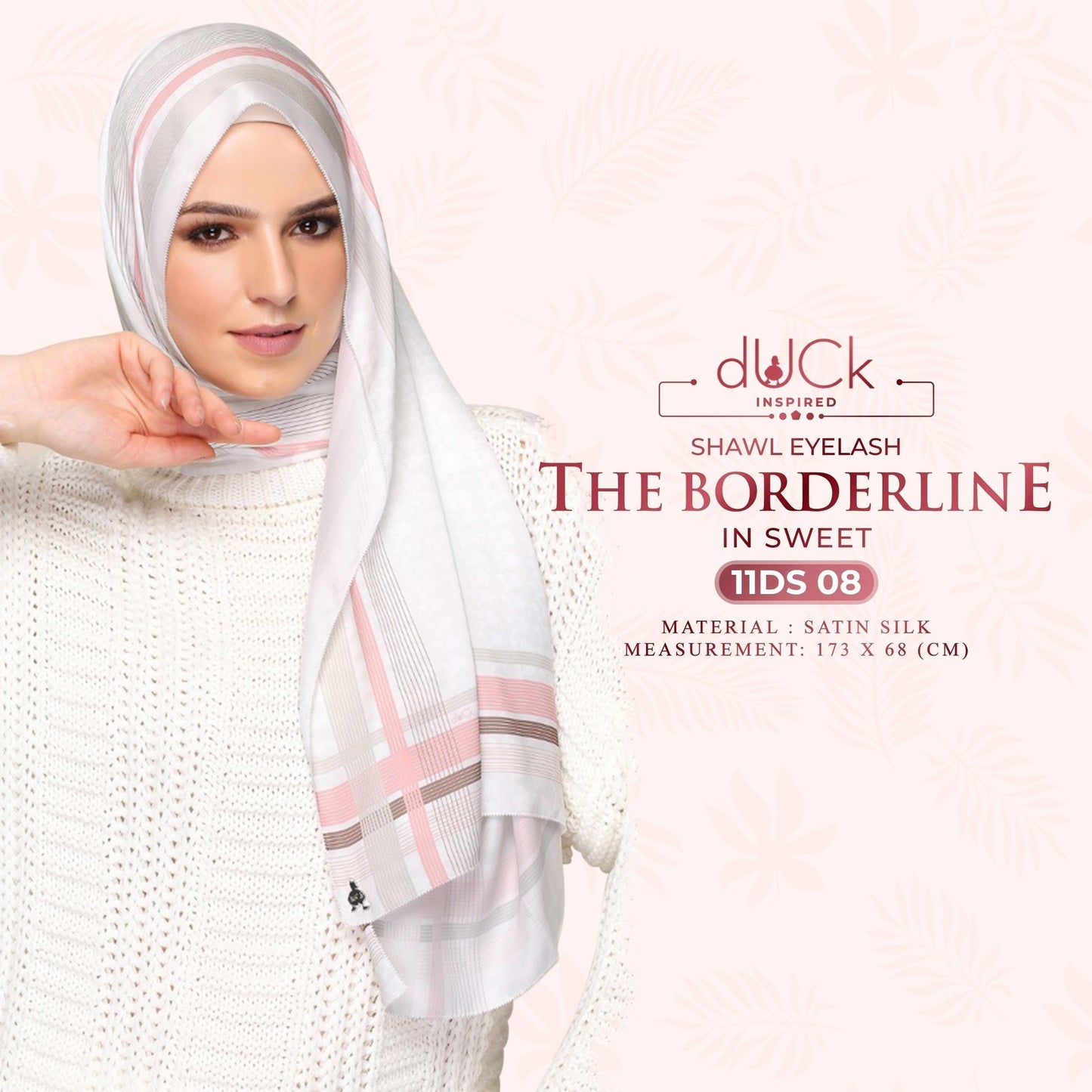 The Borderline dUCk Shawl Eyelash Collection RM14