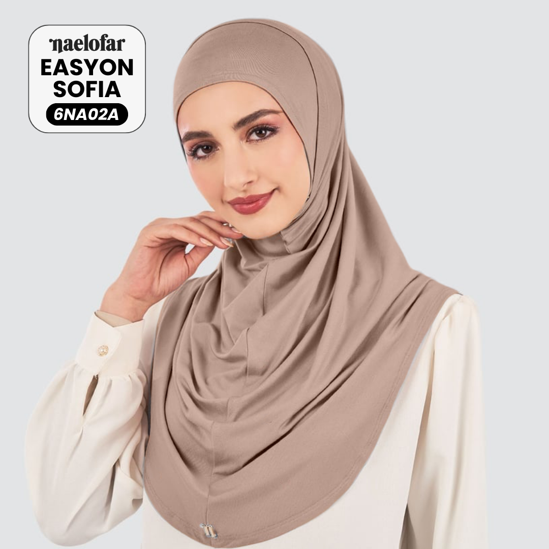 Naelofar Inspired Instant Easyon Sophia Cotton Lycra Collection (6NA)