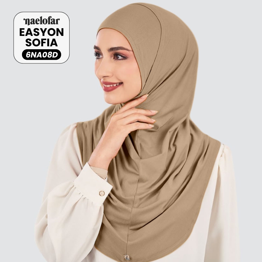 Naelofar Inspired Instant Easyon Sophia Cotton Lycra Collection (6NA)
