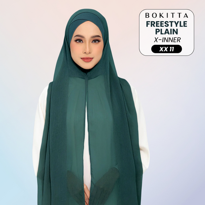 Bokitta Inspired Plain Collection In Forest Green - Free Box