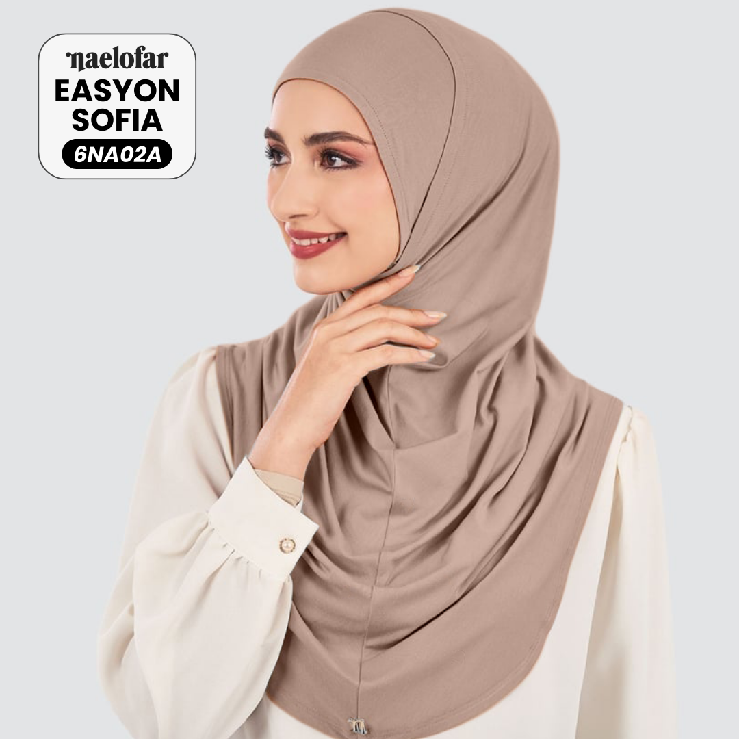 Naelofar Inspired Instant Easyon Sophia Cotton Lycra Collection (6NA)