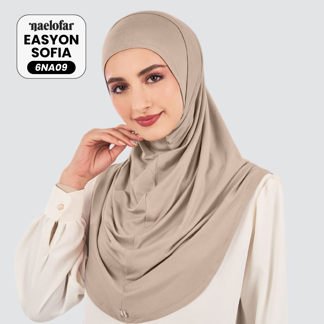 Naelofar Inspired Instant Easyon Sophia Cotton Lycra Collection (6NA)