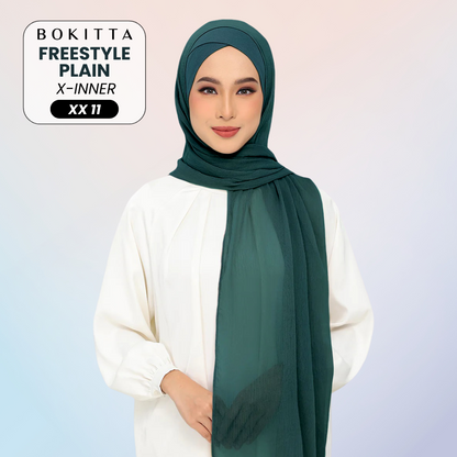 Bokitta Inspired Plain Collection In Forest Green - Free Box