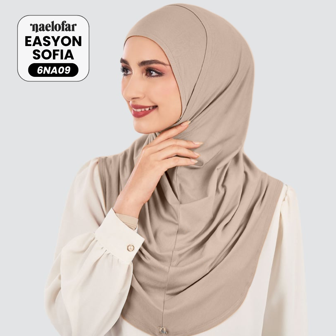 Naelofar Inspired Instant Easyon Sophia Cotton Lycra Collection (6NA)