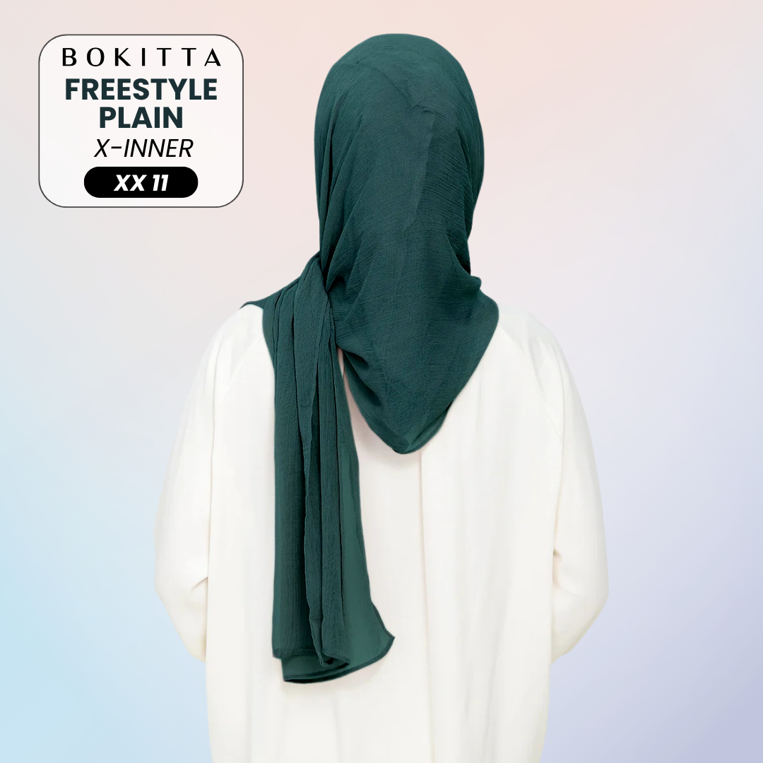 Bokitta Inspired Plain Collection In Forest Green - Free Box