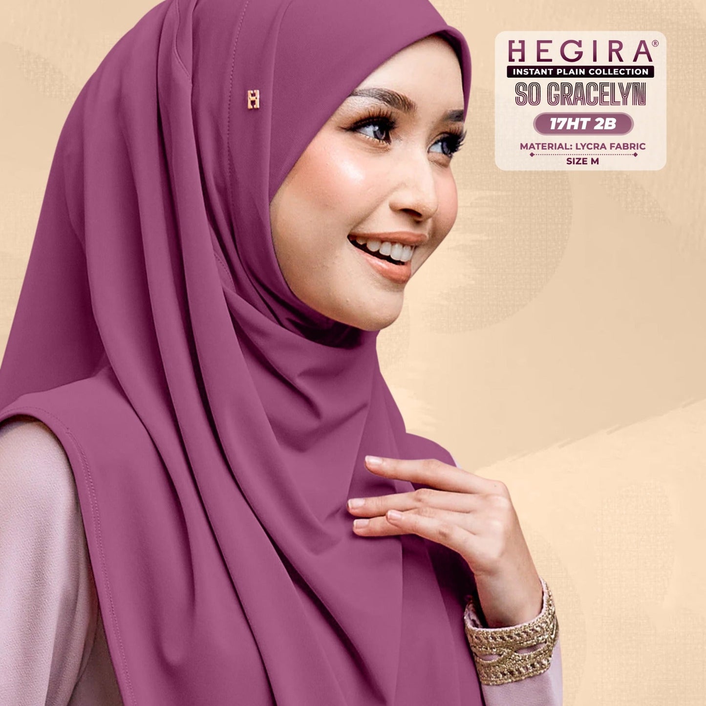 Hegira Inspired SO-GRACELYN Plain Instant Collection (17HT)
