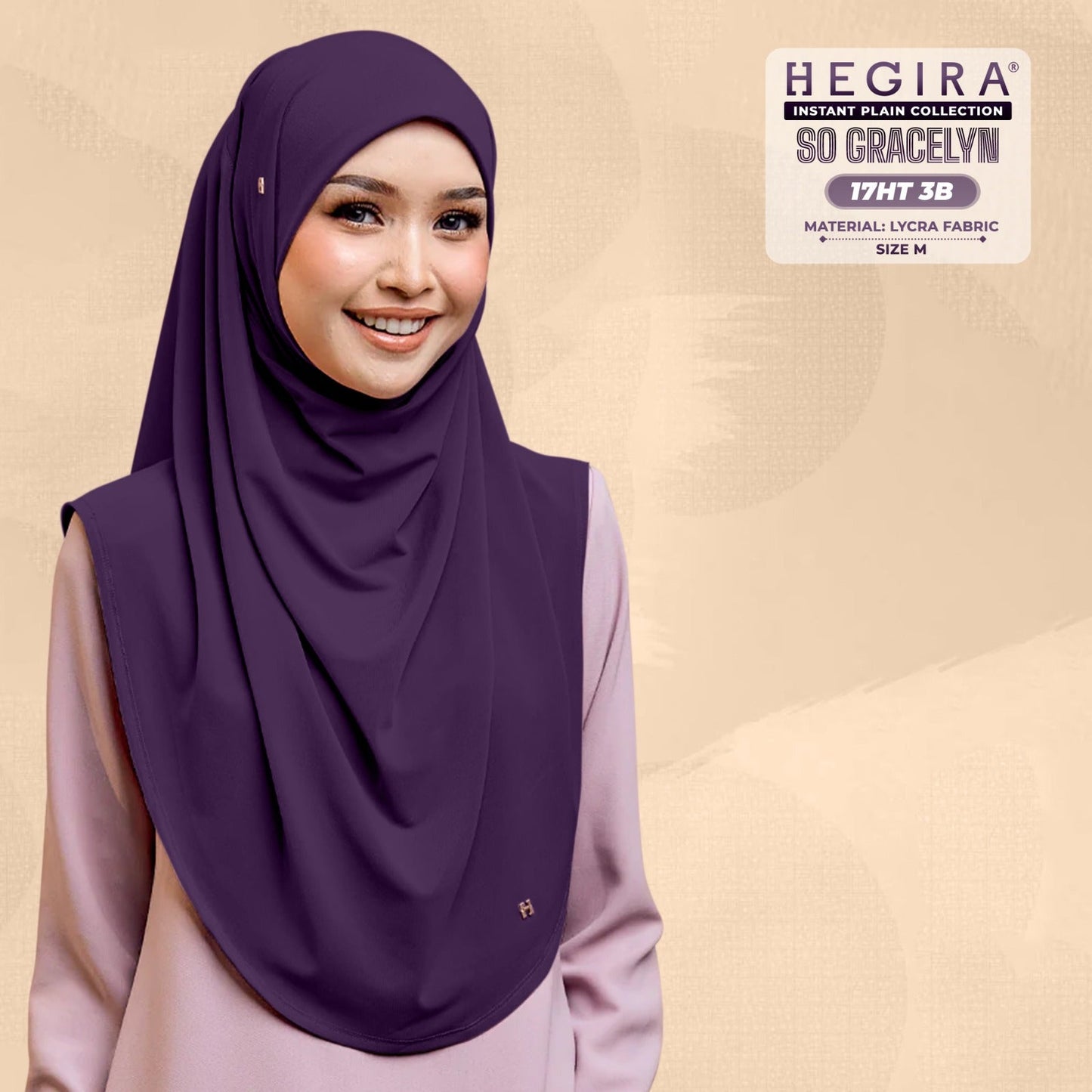 Hegira Inspired SO-GRACELYN Plain Instant Collection (17HT)
