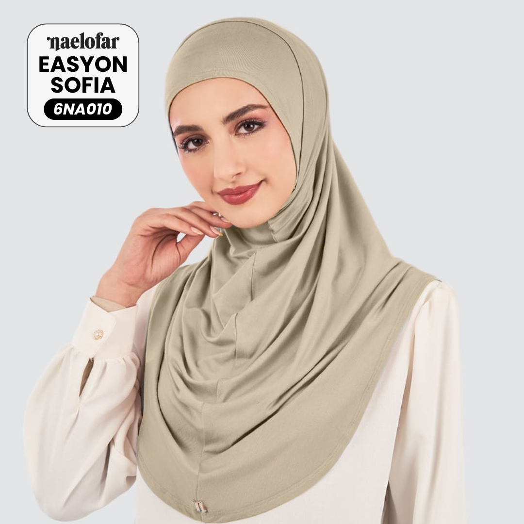 Naelofar Inspired Instant Easyon Sophia Cotton Lycra Collection (6NA)