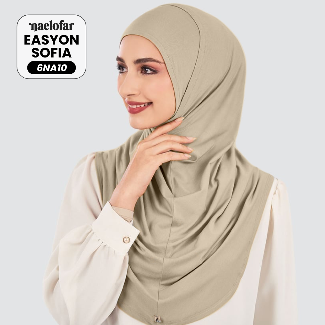 Naelofar Inspired Instant Easyon Sophia Cotton Lycra Collection (6NA)