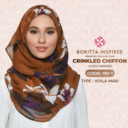 Bokitta Voila!Maxi Printed Crinkled Chiffon Collection 3.0