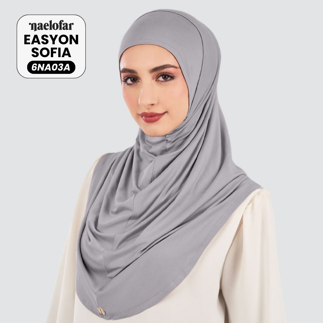 Naelofar Inspired Instant Easyon Sophia Cotton Lycra Collection (6NA)
