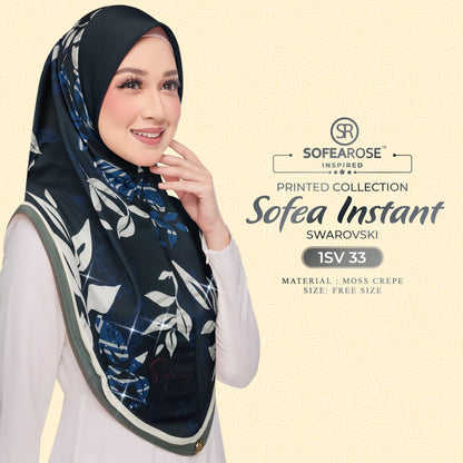 Tudung Instant Sarung Printed Brand Sendiri