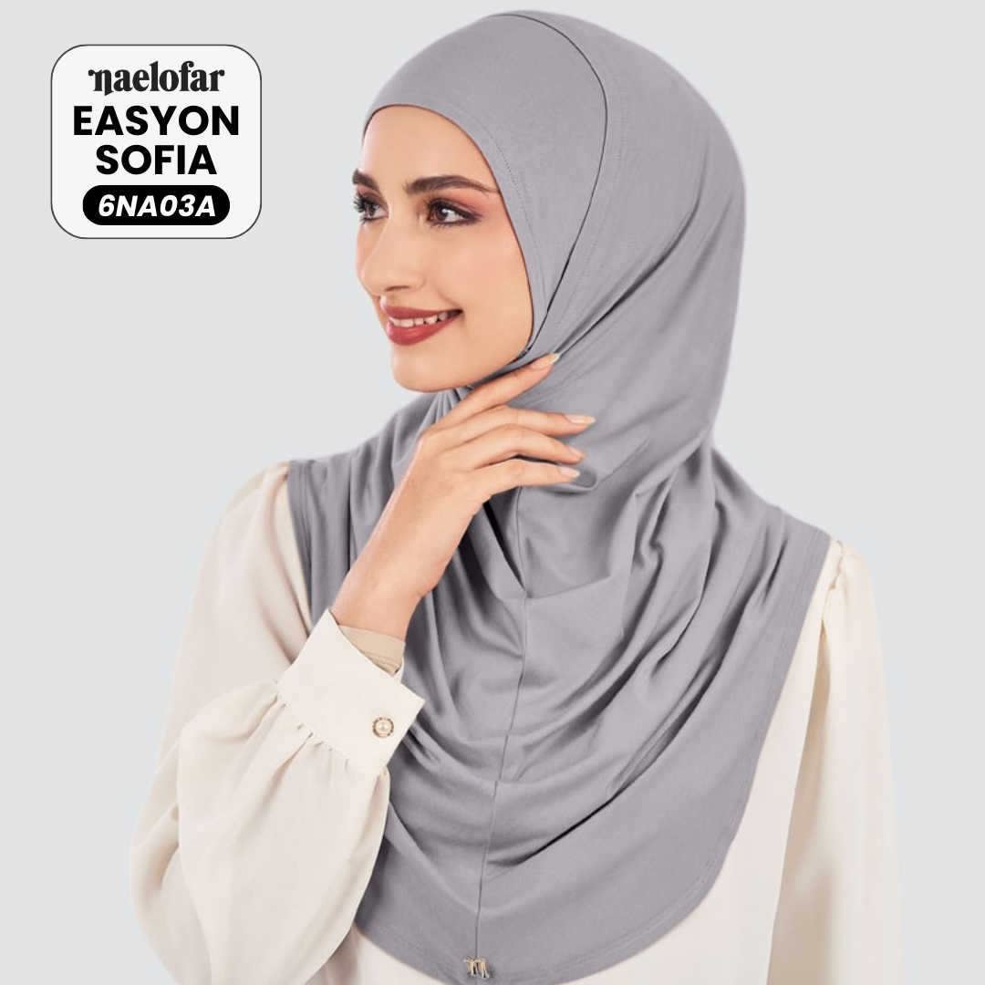 Naelofar Inspired Instant Easyon Sophia Cotton Lycra Collection (6NA)