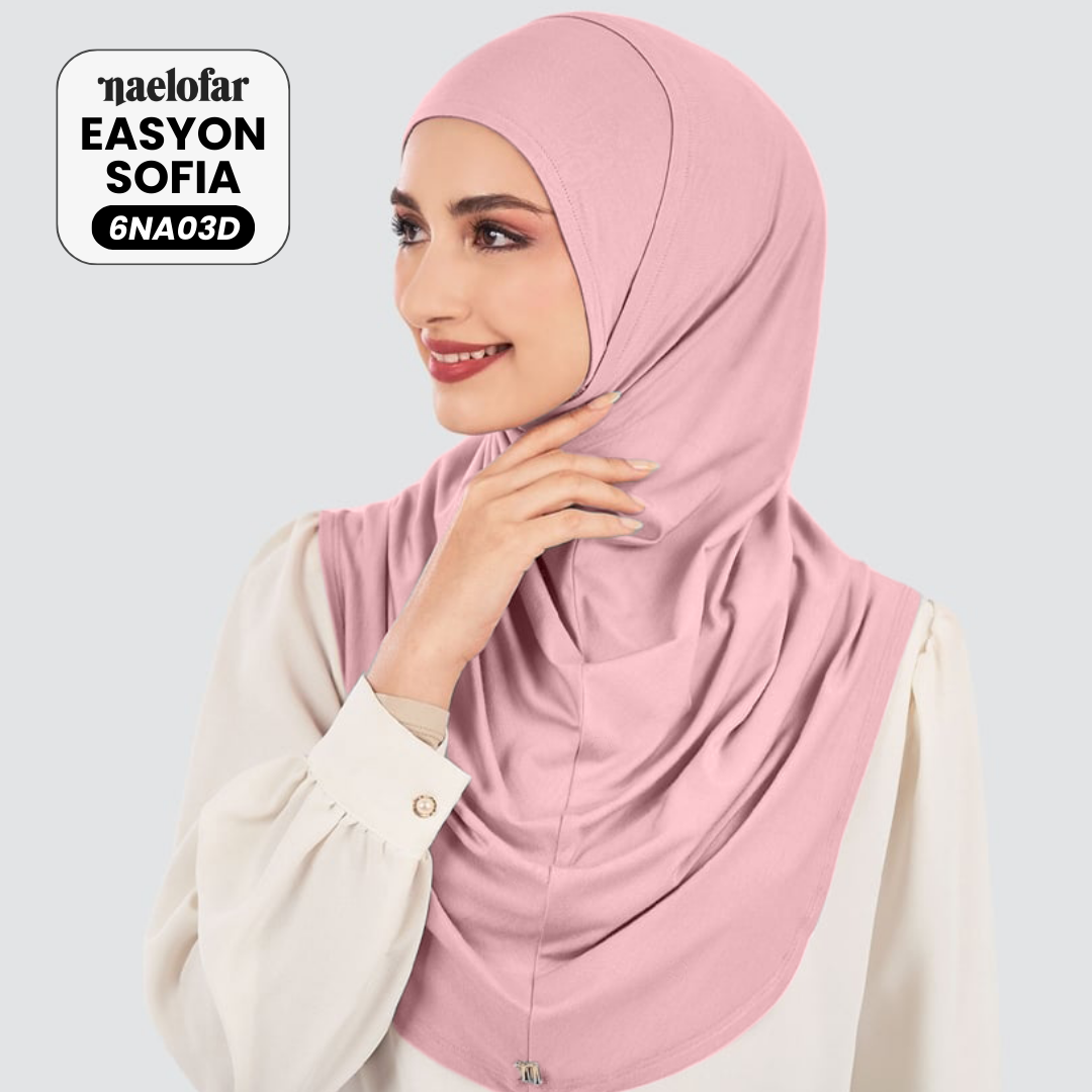 Naelofar Inspired Instant Easyon Sophia Cotton Lycra Collection (6NA)
