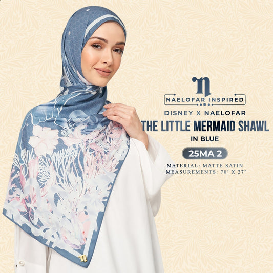 Disney x Naelofar The Little Mermaid Shawl