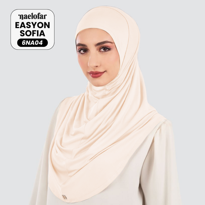 Naelofar Inspired Instant Easyon Sophia Cotton Lycra Collection (6NA)