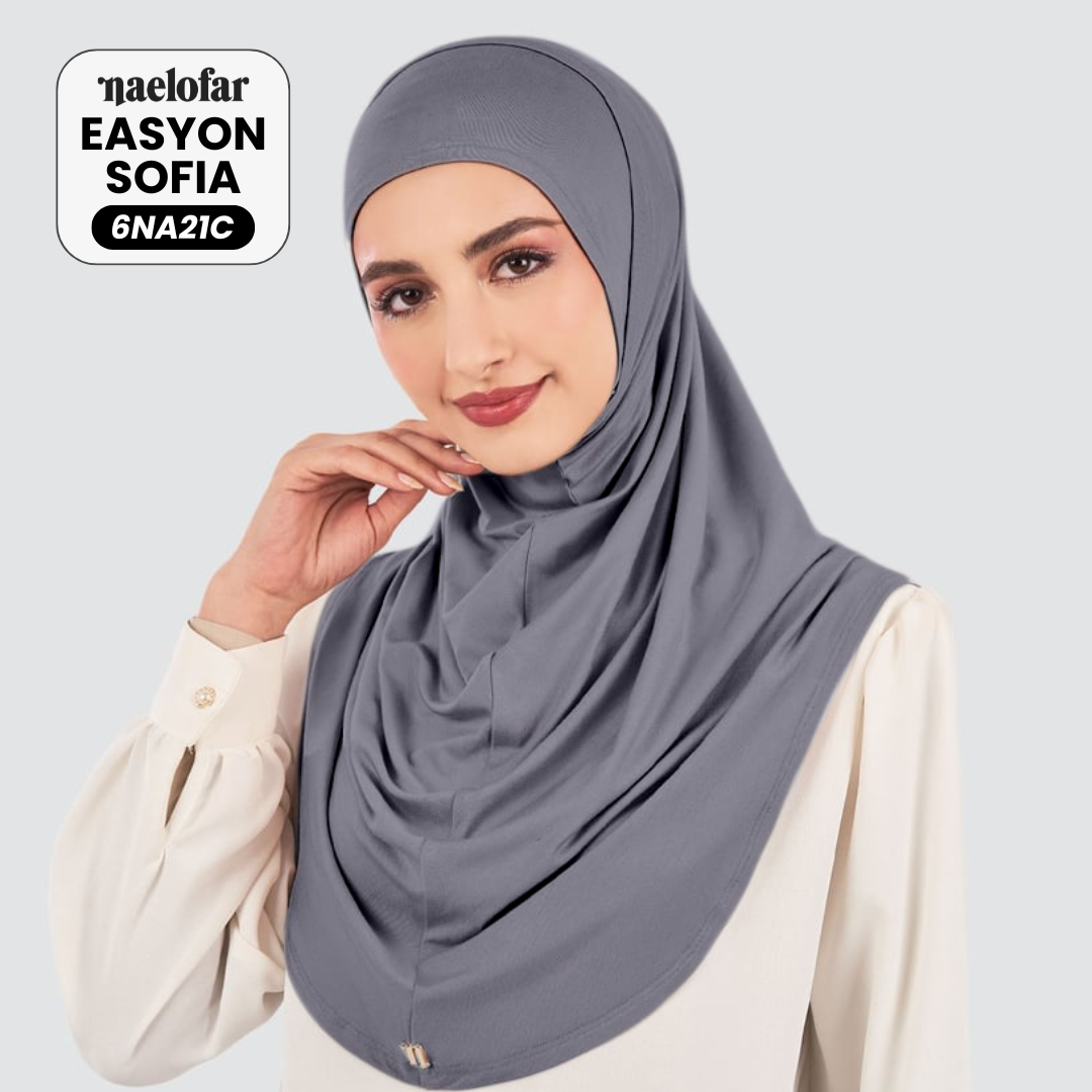 Naelofar Inspired Instant Easyon Sophia Cotton Lycra Collection (6NA)