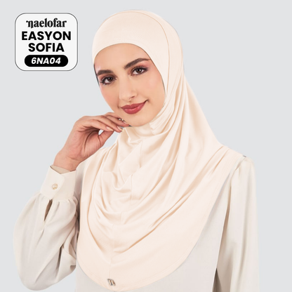 Naelofar Inspired Instant Easyon Sophia Cotton Lycra Collection (6NA)