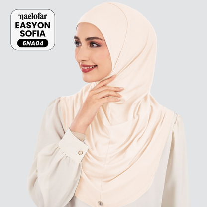 Naelofar Inspired Instant Easyon Sophia Cotton Lycra Collection (6NA)