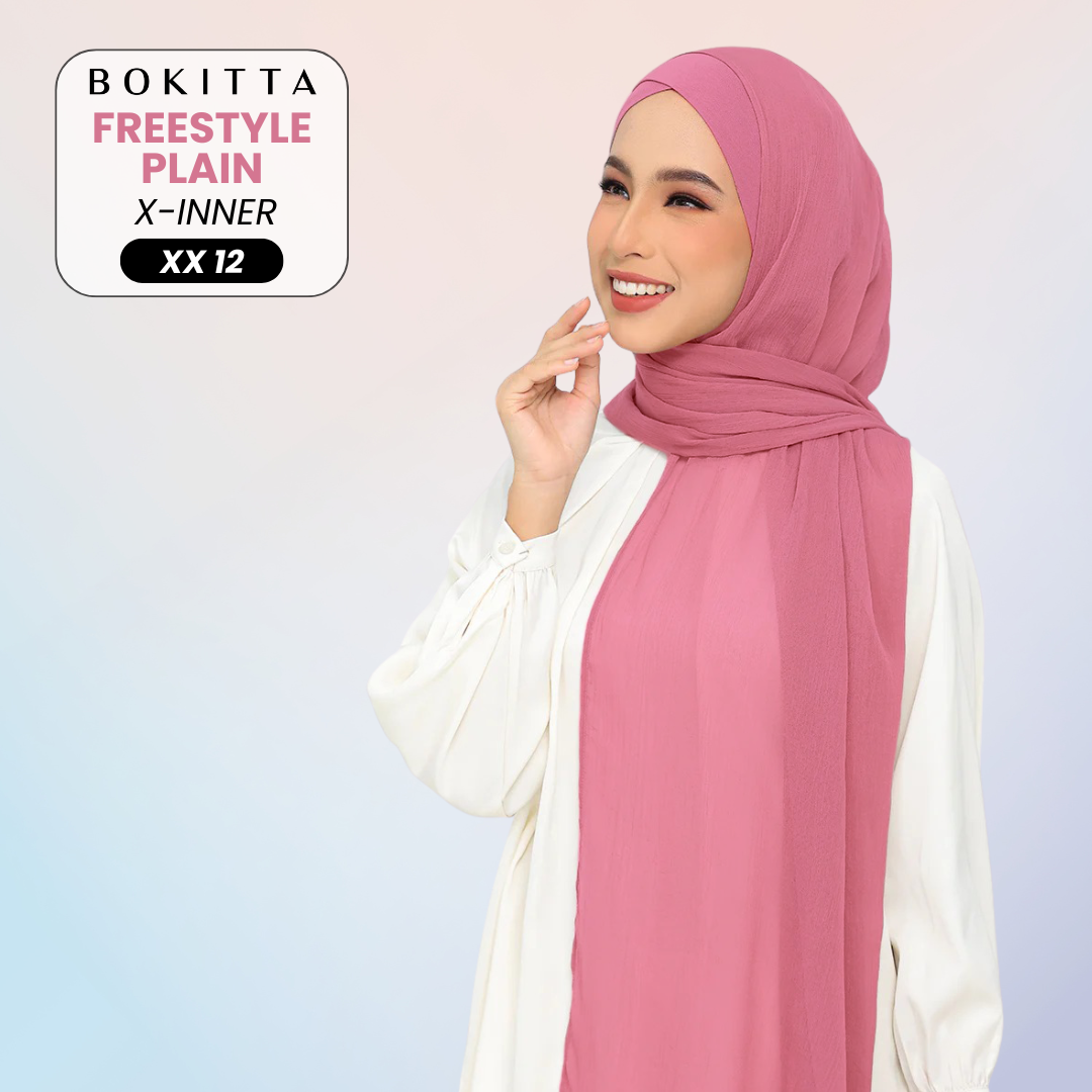 Bokitta Inspired Plain Collection In Rose Dust - Free Box