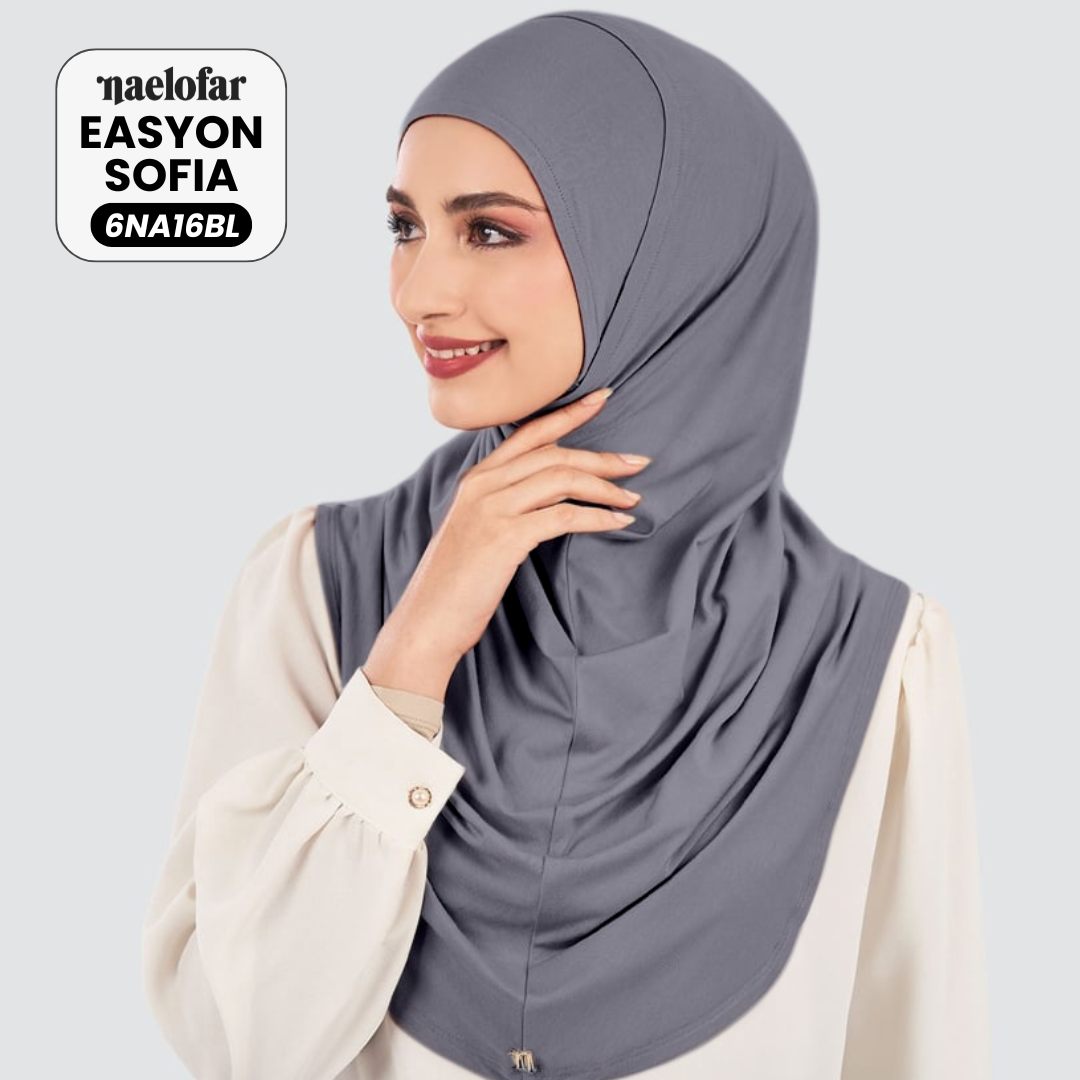 Naelofar Inspired Instant Easyon Sophia Cotton Lycra Collection (6NA)