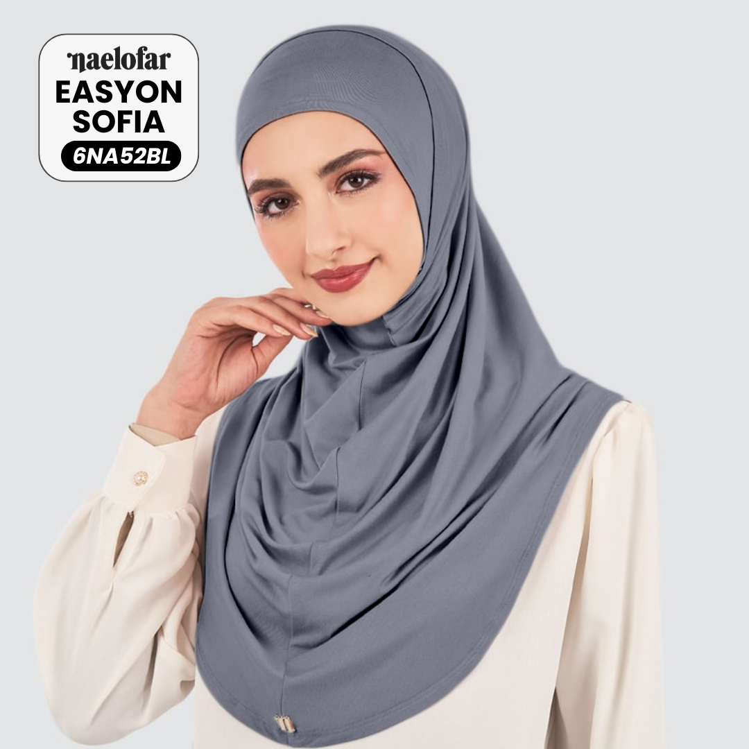 Naelofar Inspired Instant Easyon Sophia Cotton Lycra Collection (6NA)
