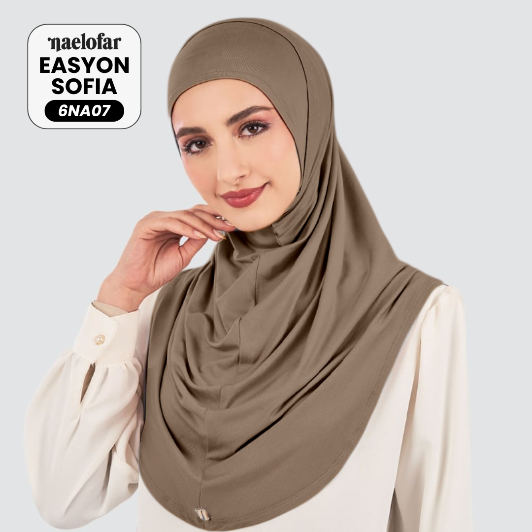 Naelofar Inspired Instant Easyon Sophia Cotton Lycra Collection (6NA)