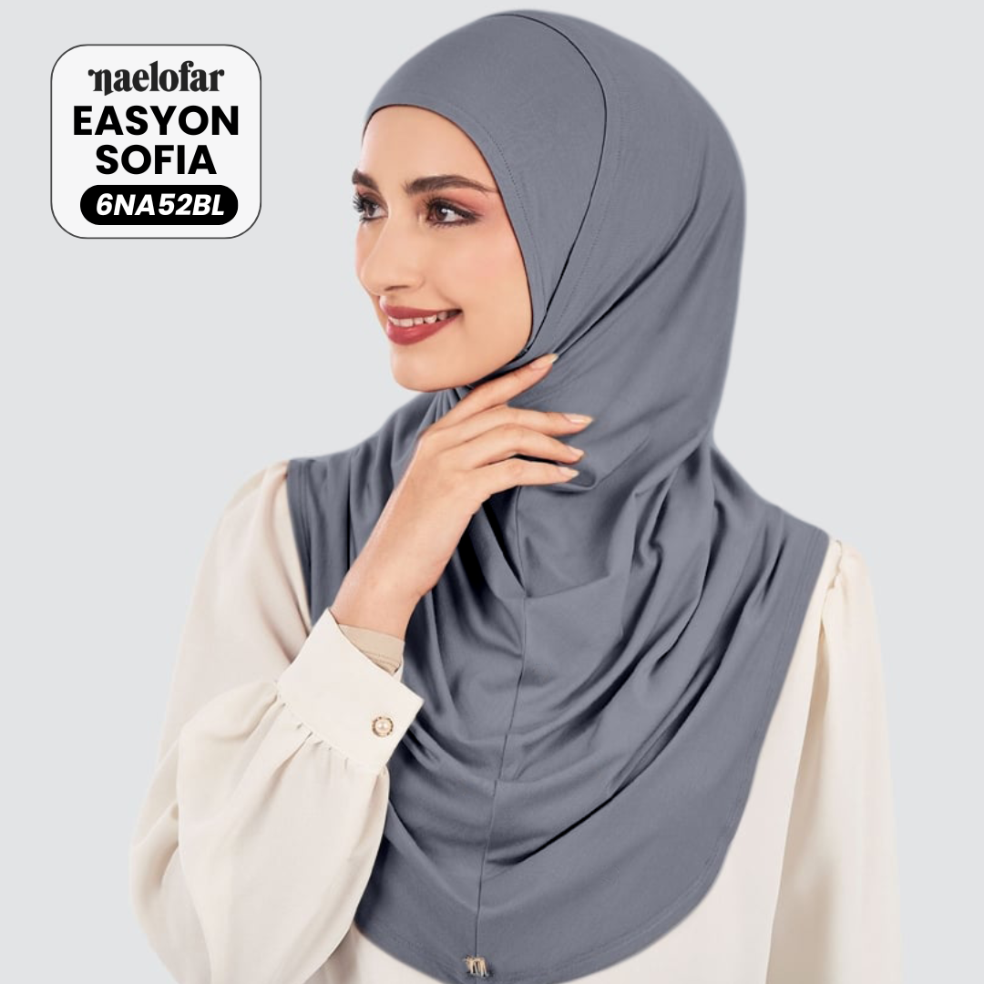 Naelofar Inspired Instant Easyon Sophia Cotton Lycra Collection (6NA)