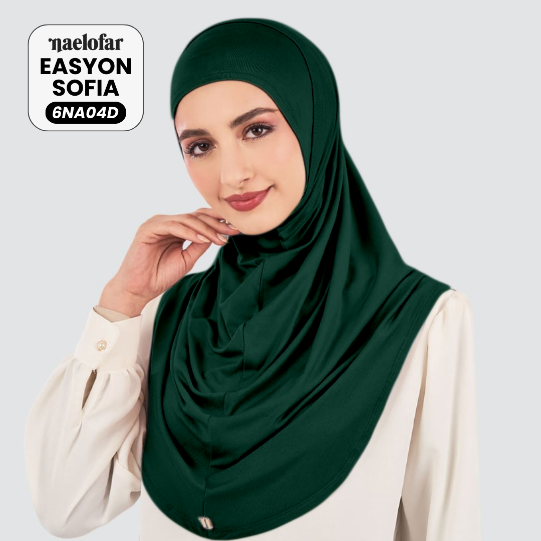 Naelofar Inspired Instant Easyon Sophia Cotton Lycra Collection (6NA)