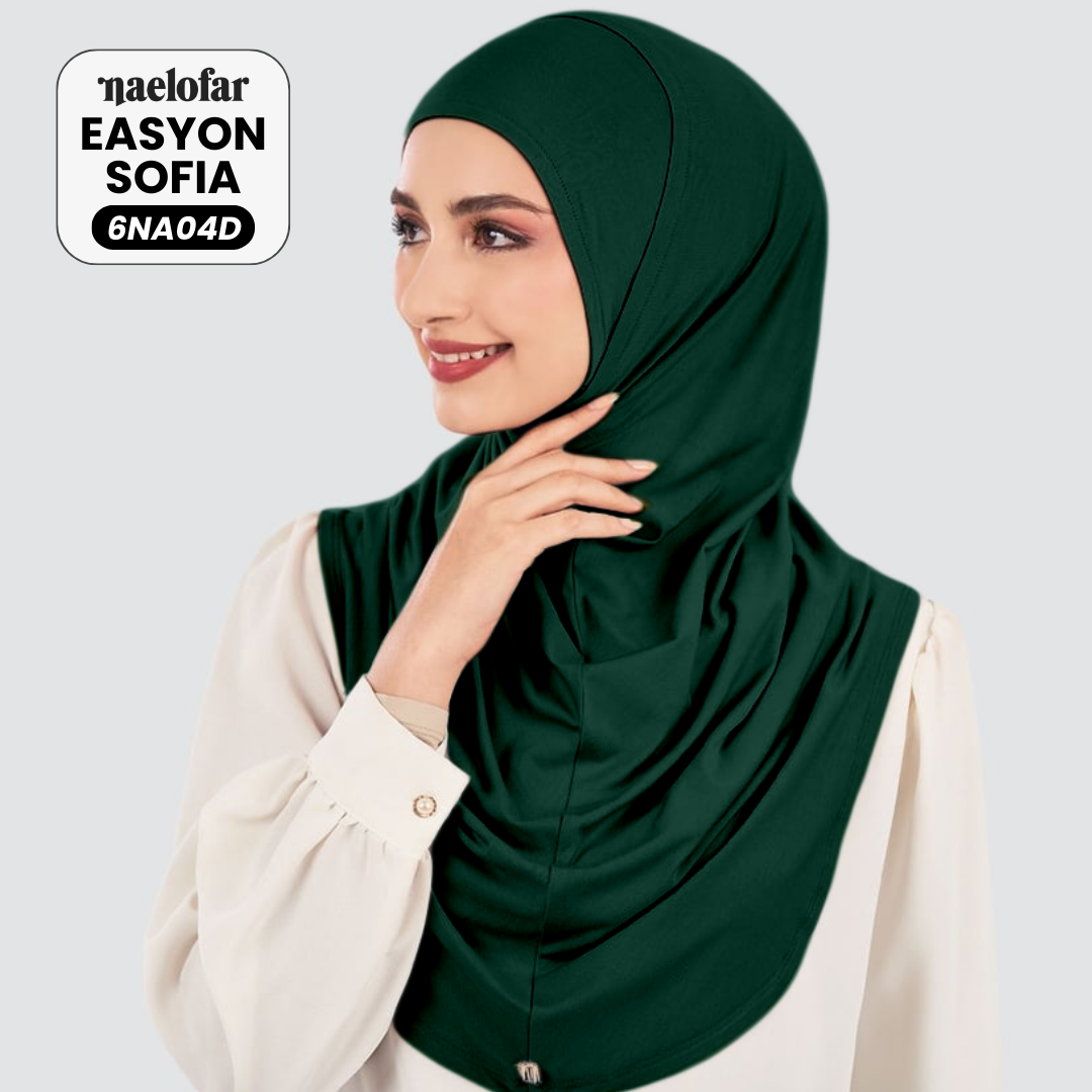 Naelofar Inspired Instant Easyon Sophia Cotton Lycra Collection (6NA)
