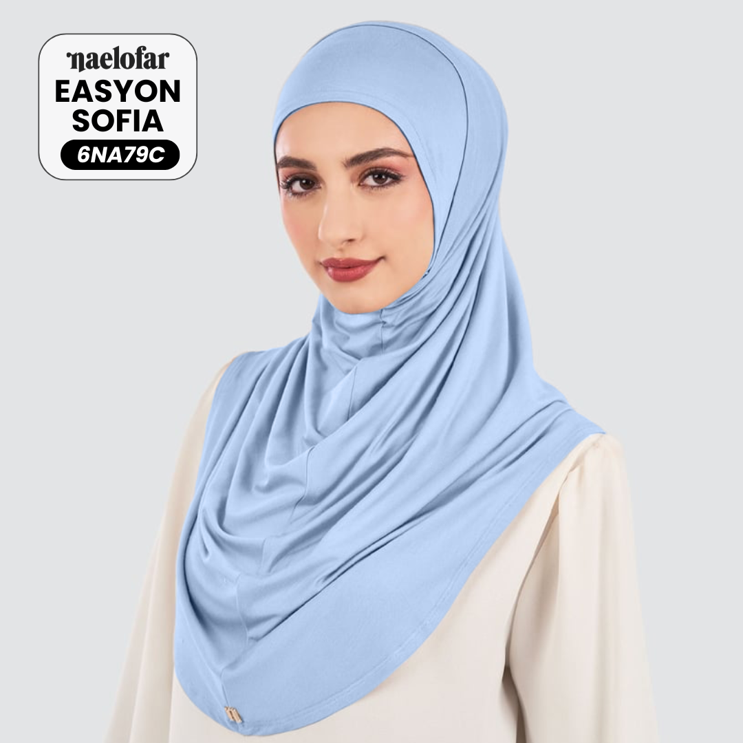 Naelofar Inspired Instant Easyon Sophia Cotton Lycra Collection (6NA)