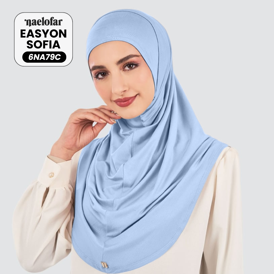 Naelofar Inspired Instant Easyon Sophia Cotton Lycra Collection (6NA)