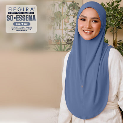 Hegira Hijab Inspired SO-Essena Instant Plain Collection (36HT)