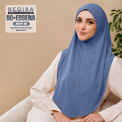 Hegira Hijab Inspired SO-Essena Instant Plain Collection (36HT)