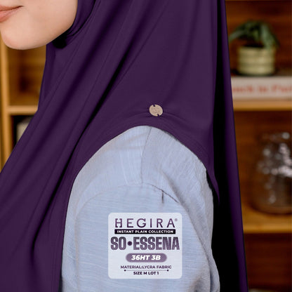 Hegira Hijab Inspired SO-Essena Instant Plain Collection (36HT)