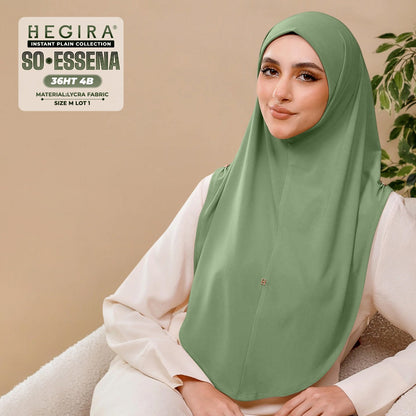 Hegira Hijab Inspired SO-Essena Instant Plain Collection (36HT)