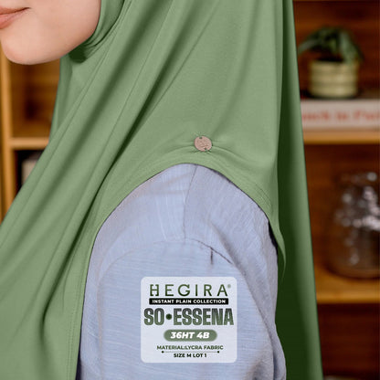 Hegira Hijab Inspired SO-Essena Instant Plain Collection (36HT)